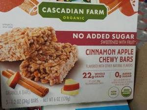 lot 153 image: 6 Ct Box 5 bars each Cascadian Farm...