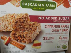 lot 154 image: 6 Ct Box 5 bars each Cascadian Farm...