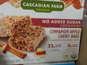 lot 155 image: 6 Ct Box 5 bars each Cascadian Farm...