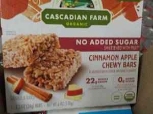 lot 157 image: 6 Ct Box 5 bars each Cascadian Farm...