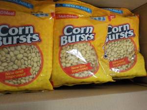 lot 214 image: 10 - 12 oz Bags Malt O Meal Corn Bu...