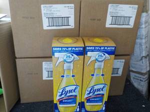 lot 231 image: 4 - 32 ct Boxes Lysol Smart Cleaner...