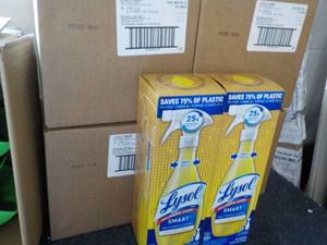 lot 234 image: 4 - 32 ct Boxes Lysol Smart Cleaner...