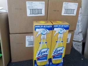 lot 235 image: 4 - 32 ct Boxes Lysol Smart Cleaner...