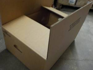 lot 245 image: 12 Boxes with Handles 23 x 16 x 9...