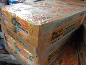 lot 140 image: 2 Boxes 6 packs Each Top Ramen Chic...