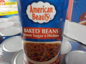 lot 145 image: 12 pack American Beauty Baked Beans...