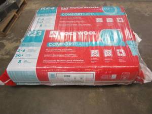 lot 200 image: LOT OF 2 - ROCKWOOL R-23 Comfortbatt 5-12 in. x 15 in. x 47 in. Fire Resistant Stone Wool Insulation Batt (39.8 sqft)