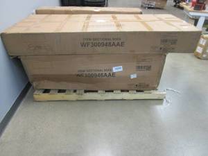 lot 282 image: Gray 3 Piece Sectional Sofa with Chaise Lounge (OPEN BOXES, 3 BOXES TOTAL)