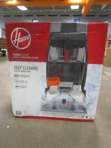 lot 289 image: HOOVER TurboScrub Upright Carpet Cleaner Machine, FH50138V - OPEM BOX, WORKS