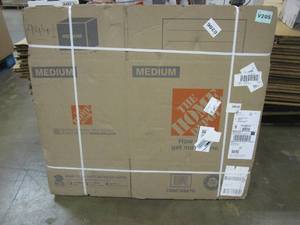 lot 296 image: (20) Medium Moving Boxes, Dimensions 21 x 15 x 16 Tall.