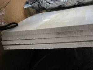 lot 306 image: (4) Porcelain Tiles, Approximately 12 x 24 With GreyBlueBrown Tones.