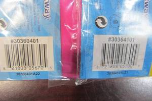 lot 17 image: H2O Go Glitter Fusion Swim Ring - Set Of Two & Inflatable Swim Armbands (Qty 1)