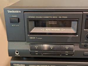 lot 101 image: Technics Cassette and CD Players