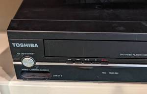 lot 106 image: Toshiba DVD and VHS Player