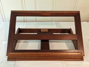 lot 112 image: Drexel Adjustable Wood Book Stand