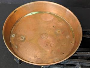 lot 74 image: Cast Iron and Copper Balance Scale