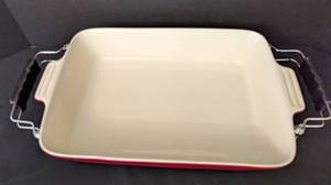 lot 138 image: Martha Stewart Casserole Dish and Food Mill