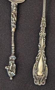 lot 159 image: Assorted Sterling Silver Utensils