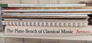 lot 180 image: Assorted Piano Sheet Music