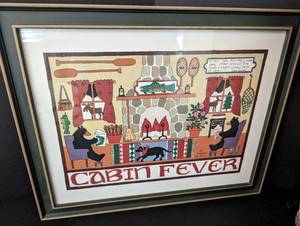 lot 213 image: Cabin Theme Wall Decor