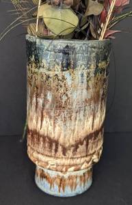 lot 220 image: Pair of Decorative Pottery Vases
