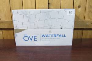 lot 26 image: OVE Waterfall Curtain String Lights 1200 LED Bulbs with Remote Control