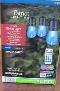 lot 23 image: 24 12LT RGB STRING LIGHT
