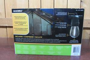 lot 52 image: Sunforce 35 Solar String Lights with Remote Control