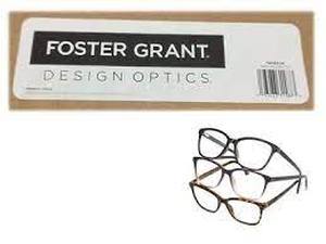 lot 56 image: Design Optics by Foster Grant Kiersey Plastic Square Reading Glasses 3PK 2.50