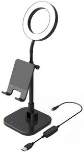 lot 29 image: Digipower - The Success - Video Calling, Teaching, Learning Smartphone Stand With Personal 6 Ring Light