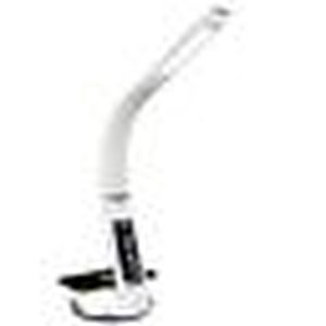 lot 70 image: OttLite LED Desk Lamp with Clock and Wireless Charging Station
