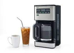 lot 61 image: Braun PureFlavor 14c Drip Coffee Maker - Black KF 5650
