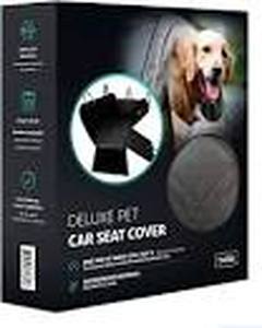 lot 103 image: Think Design Deluxe Pet Car Seat Cover, Black