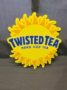lot 21 image: Twisted Tea Metal Sign