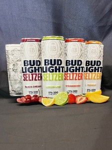 lot 23 image: Bud Light Seltzer Metal Sign