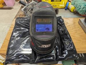 Welders Helmet and curtain
