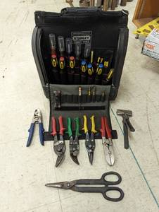 Stanley Tool Bag with Tools