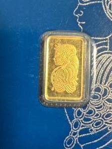 2.5 GRAMS .999 FINE GOLD PAMP BAR