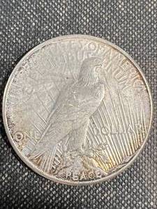 1923 US SILVER PEACE DOLLAR