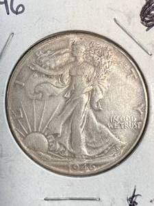 1946 US WALKING LIBERTY HALF DOLLAR