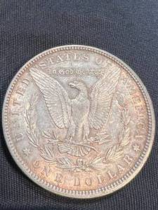 1896 US SILVER MORGAN DOLLAR
