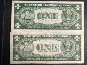 GROUP OF 2 US BLUE SEAL 1935-D SILVER CERTIFICATES