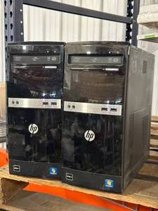 Lot of 2 HP Computers