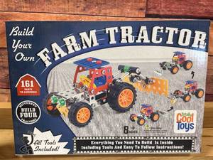 161pc Farm Tractor Metal Erector Set