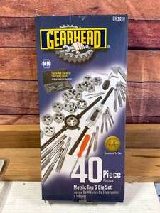 New 40pc Metric Tap & Die Set