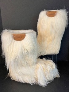 lot 70 image: TECNICA Roluc Ideal ITALIAN Goat Fur Boots 3738