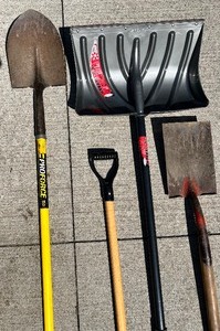 lot 139 image: Shovels for Summer & Winter