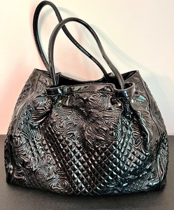 lot 147 image: BABYCAKES Big Black Bag and TIGNANELLO Mini Black Backpack