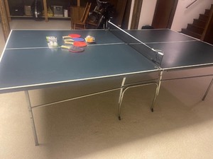 lot 6A image: Ping Pong Table with Paddles